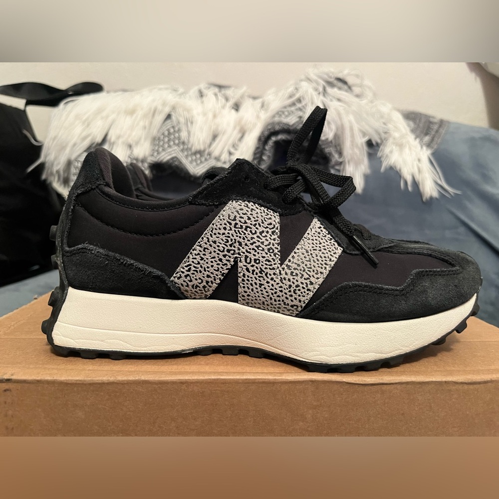 New Balance Black and White Sneakers